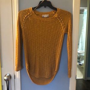 Golden sweater